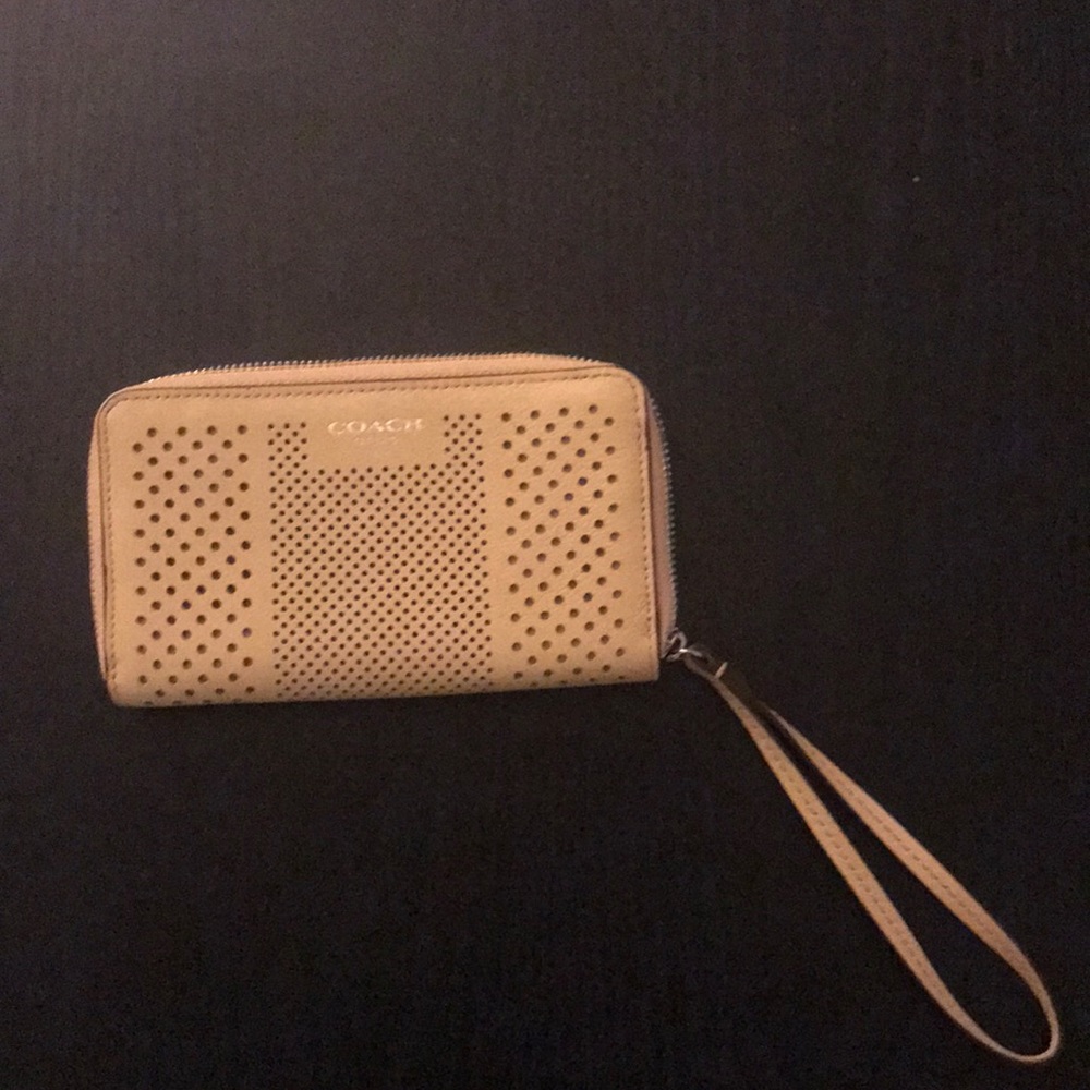 Coach wristlet
